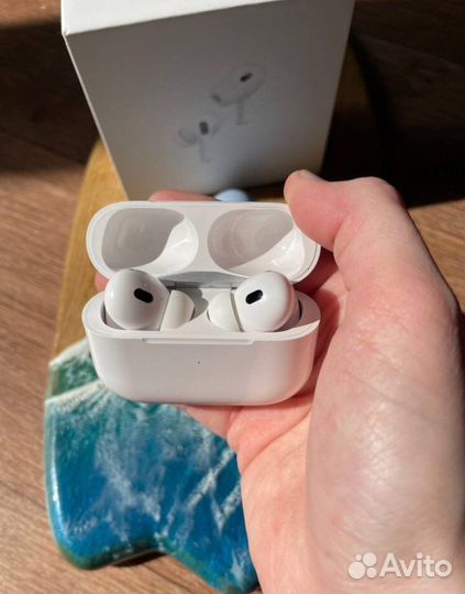 AirPods Pro 2 (новые, Ростест, шумоподавление)