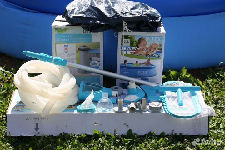 Аксессуары и бассейн Intex Easy Set 3.1 м