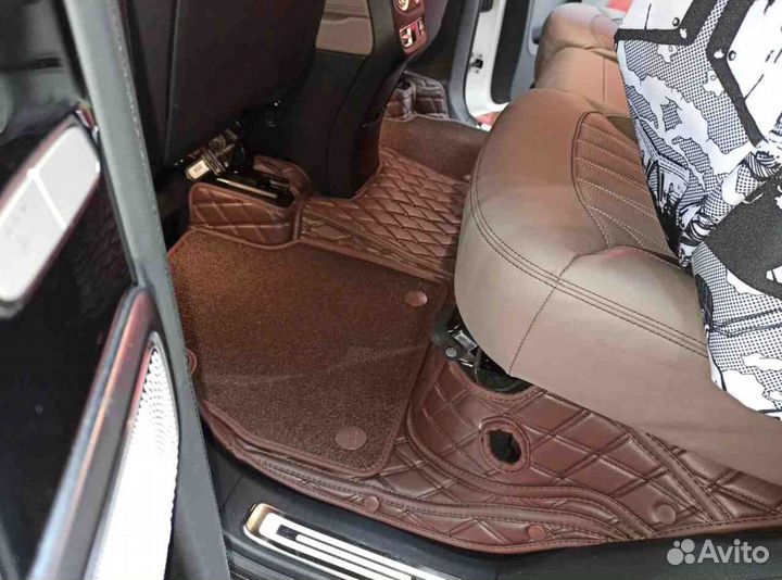 3D коврики из экокожи MB G-klasse 2021