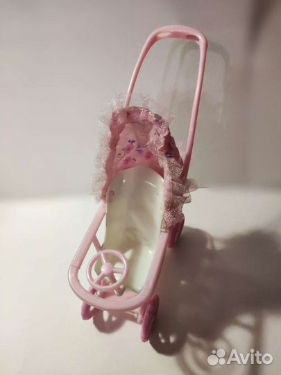 Коляска и лошадка для кукол
