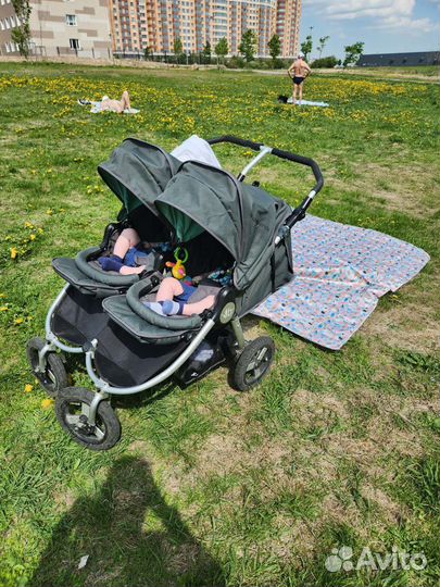 Bumbleride indie twin 2 в 1 коляска для двойни