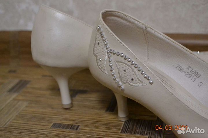 Туфли свадебные 36