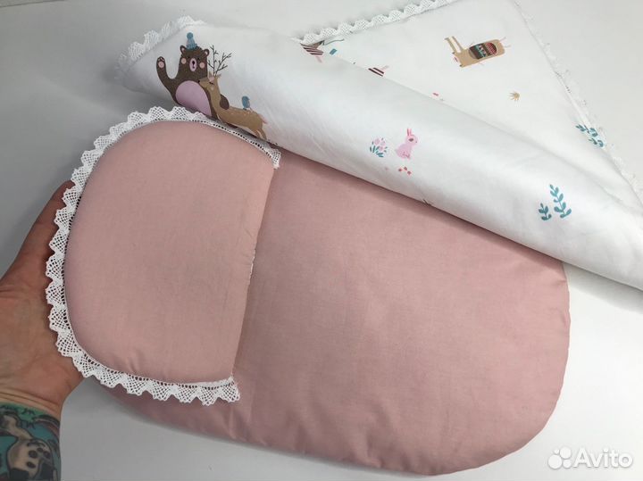 Комплект в кукольную кроватку/коляску