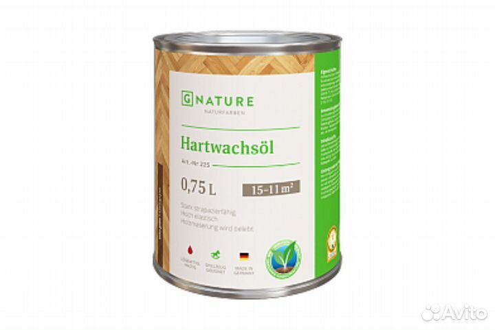 Масло с твердым воском 255 G-nature 2,5л