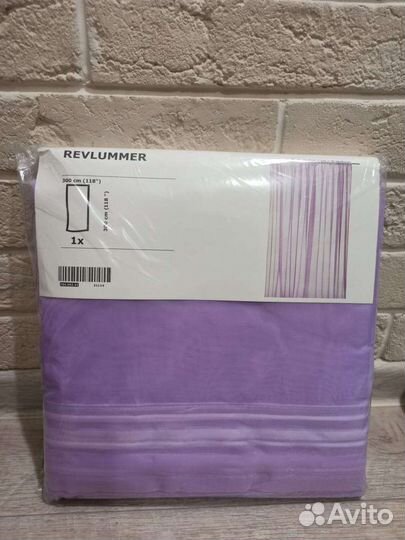 Шторы тюль IKEA revlummer новый