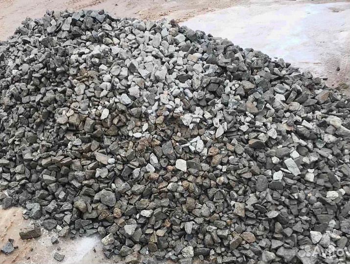Щебень вторичный с доставкой