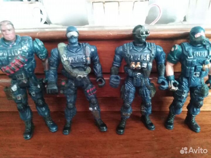 Police S.W.A.T полиция солдатики роботы