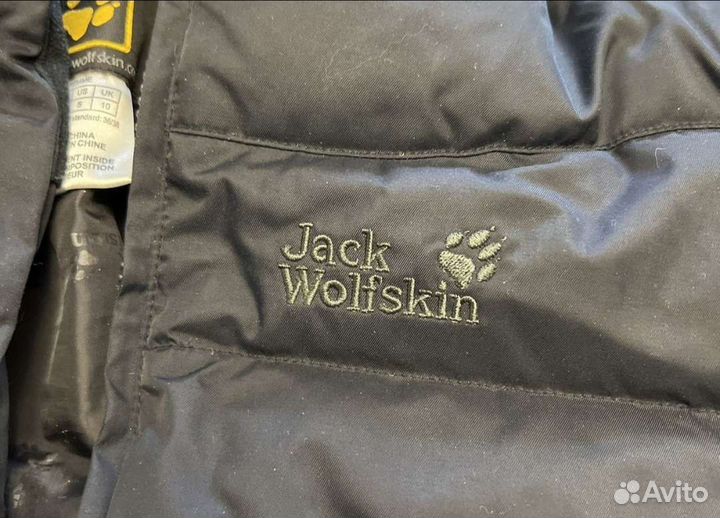 Пуховик женский jack wolfskin