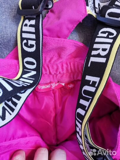 Штаны утепленные на девочку 98