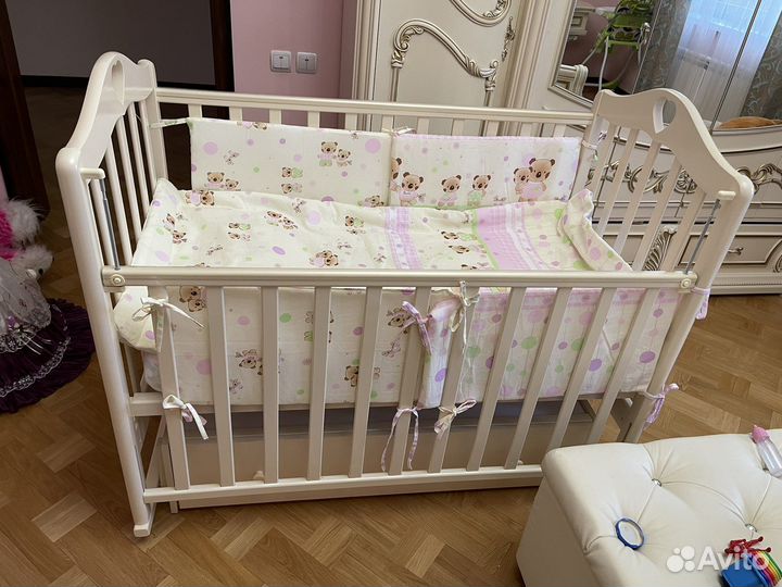 Бортики в кроватку