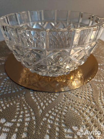 Хрустальная конфетница СССР