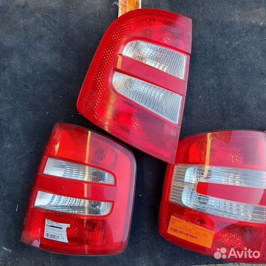 Skoda fabia задний левый правый фонарь