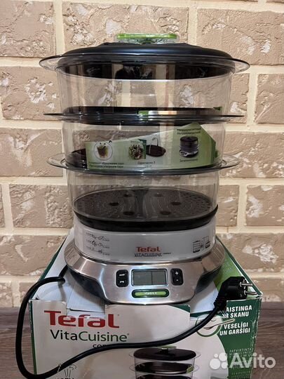 Пароварка tefal бу