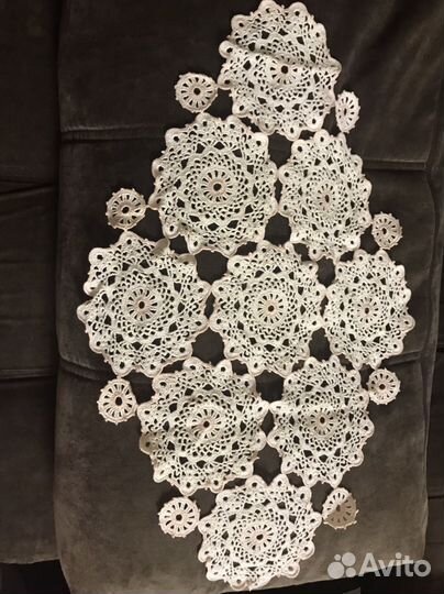 Салфетки вязаные крючком