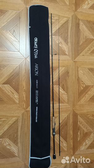 Спиннинг crazy fish arion 1-7г, 224 см