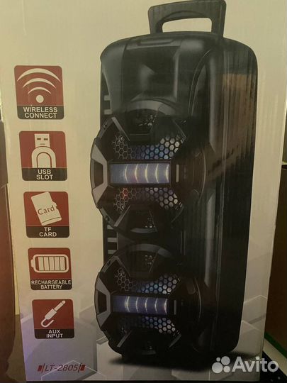 Портативная колонка bluetooth большая