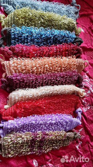 Мочалка ручной работы (шахтерская)