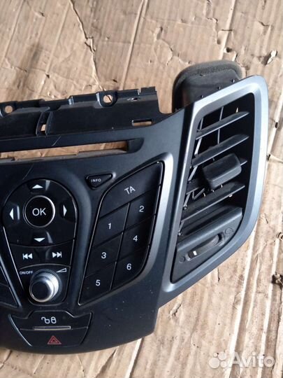 Ford fiesta mk6 магнитола штатная