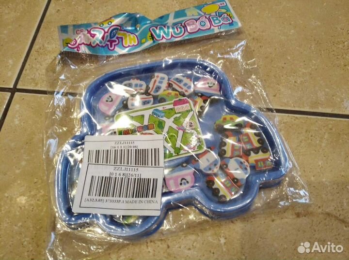 Набор ластиков - машинки