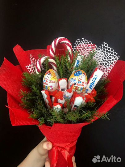 Сладкие съедобные букеты