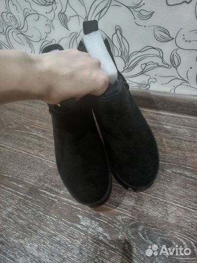 Ugg женские на платформе черные