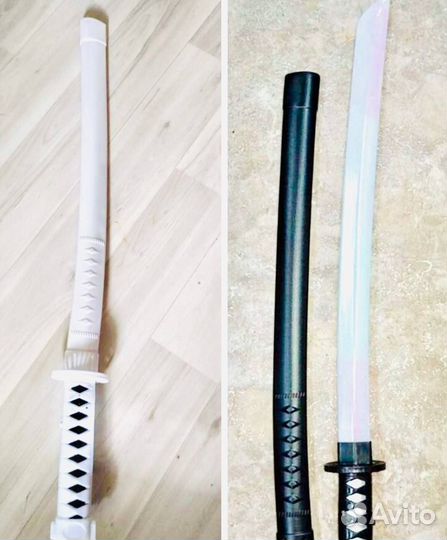 Светящийся меч самурая Катана оптом