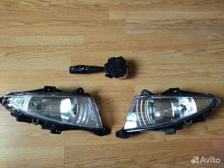 Противотуманные фары hyundai elantra hd