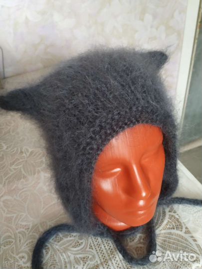Шапка кошка
