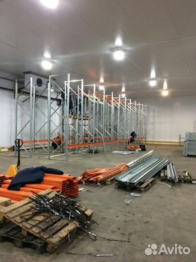 Стеллажи глубинные