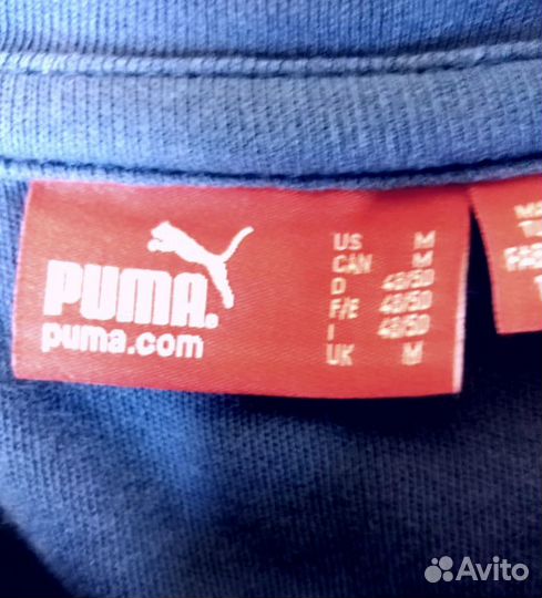 Футболка с длинным рукавом puma оригинал