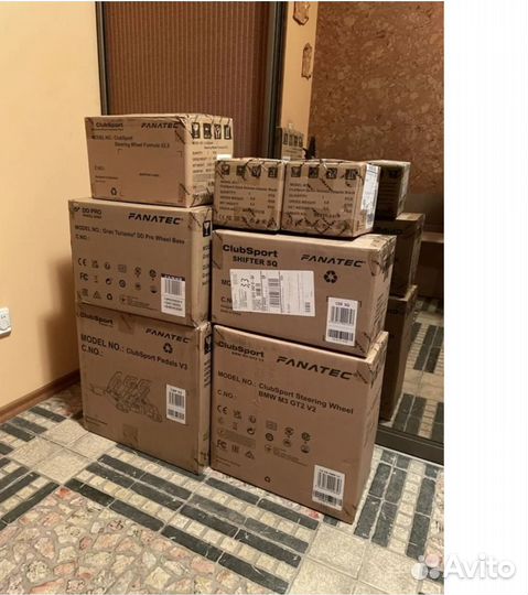 Комплект Fanatec на базе DD Pro (PS5), 8нм