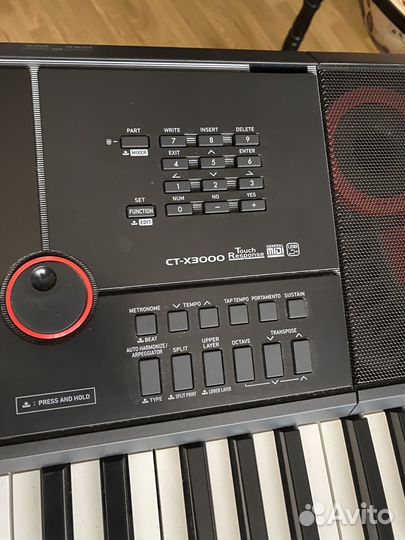 Синтезатор casio ct-x3000