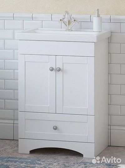 Тумба белый матовый 56 см Corozo Техас SD-00000361