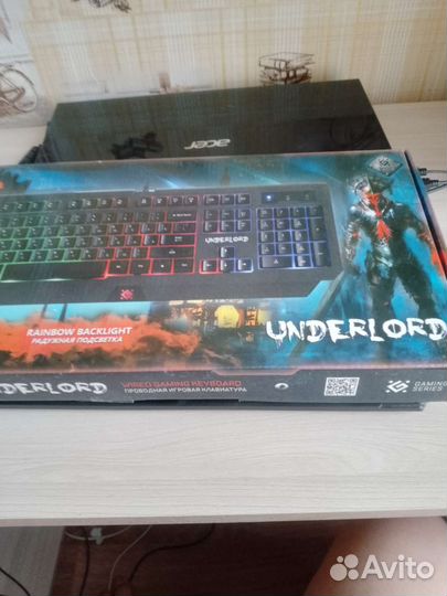 Игровая клавиатура с подсветкой