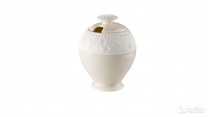 Фарфоровая ёмкость для горчицы «Джорджия Айвори»