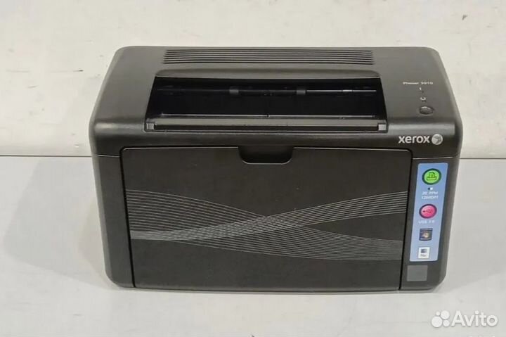 Принтер xerox phaser 3010 ч/б лазерный