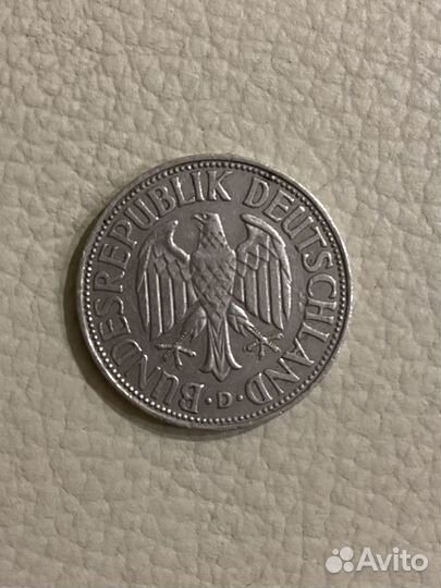 1 deutsche mark 1962 года