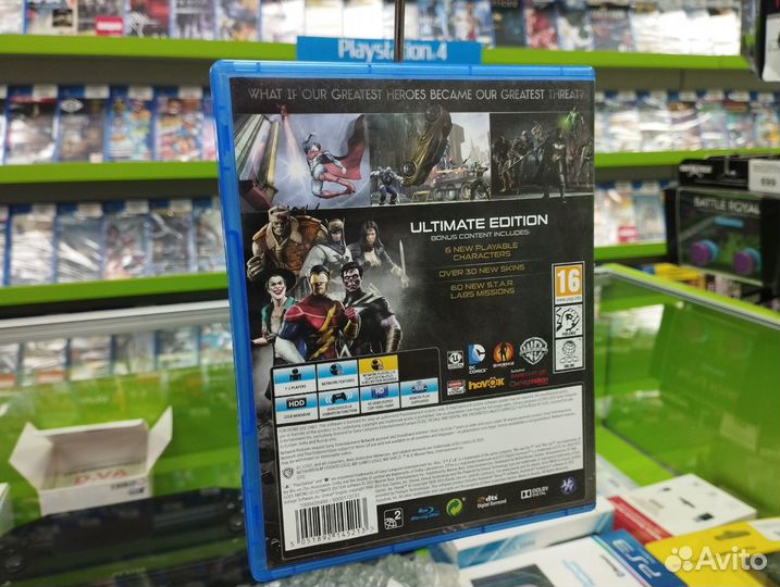 Injustice: Gods Among Us для PlayStation 4 Б.У