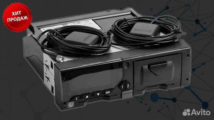 Тахограф любых моделей с чипом скзи.С установкой