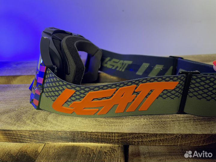 Очки Leatt Velocity 6.5 Iriz Cactus Red 28