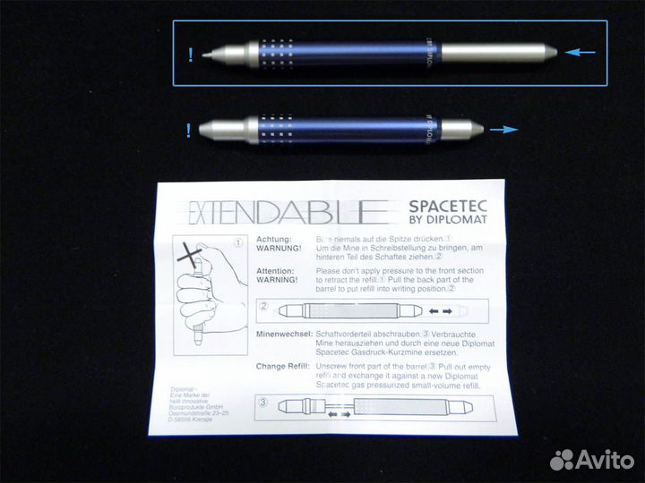 Ручки Diplomat шариковые