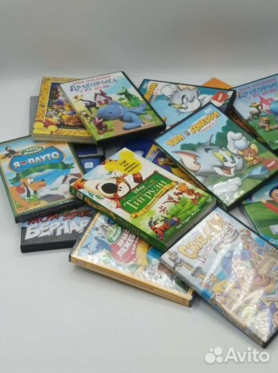 DVD диски детские мультфильмы