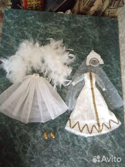 Царевна-лебедь костюм для Barbie цена для доставки