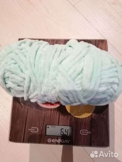 Плюшевая пряжа пакетом