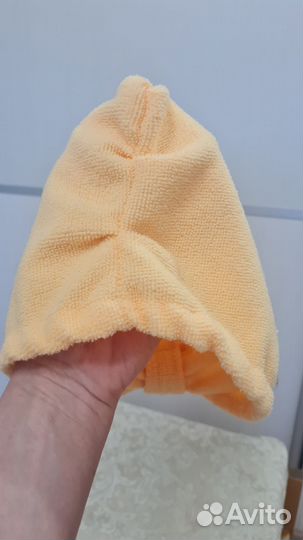 Чалма для сушки волос из микрофибры