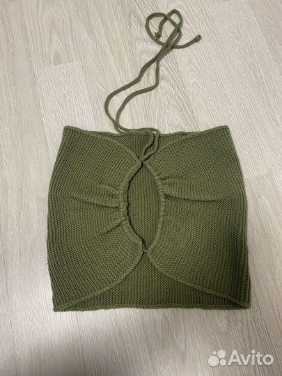 Вязанный топ