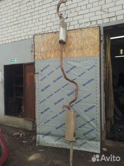 Выхлопная система Chevrolet Aveo T300 2012