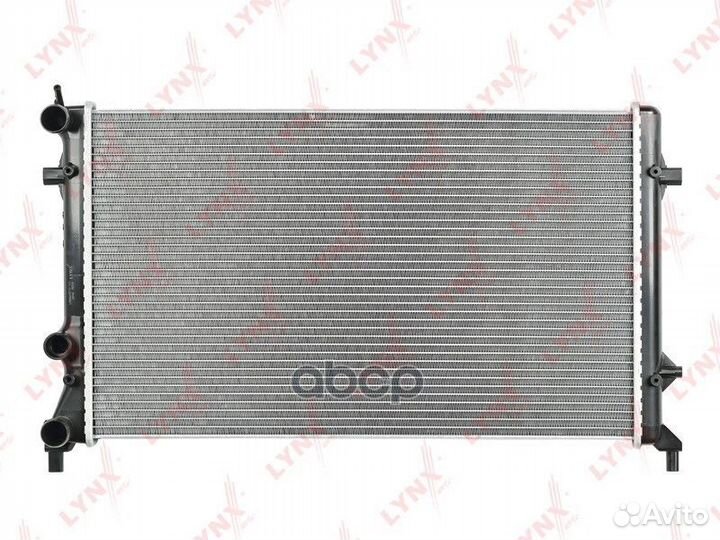 RB-1625 радиатор системы охлаждения МКПП VW Je