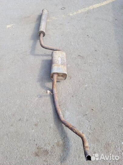 Глушитель на Ford Focus 2 1.6