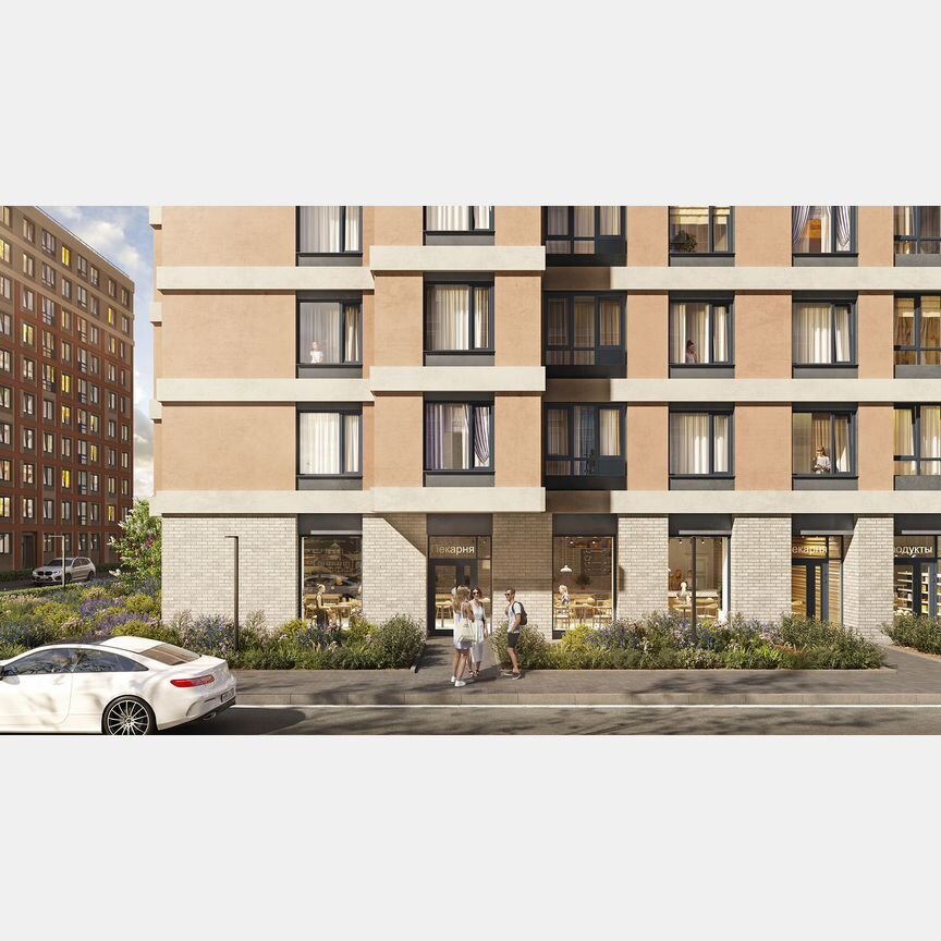 1-к. квартира, 34,7 м², 6/10 эт.